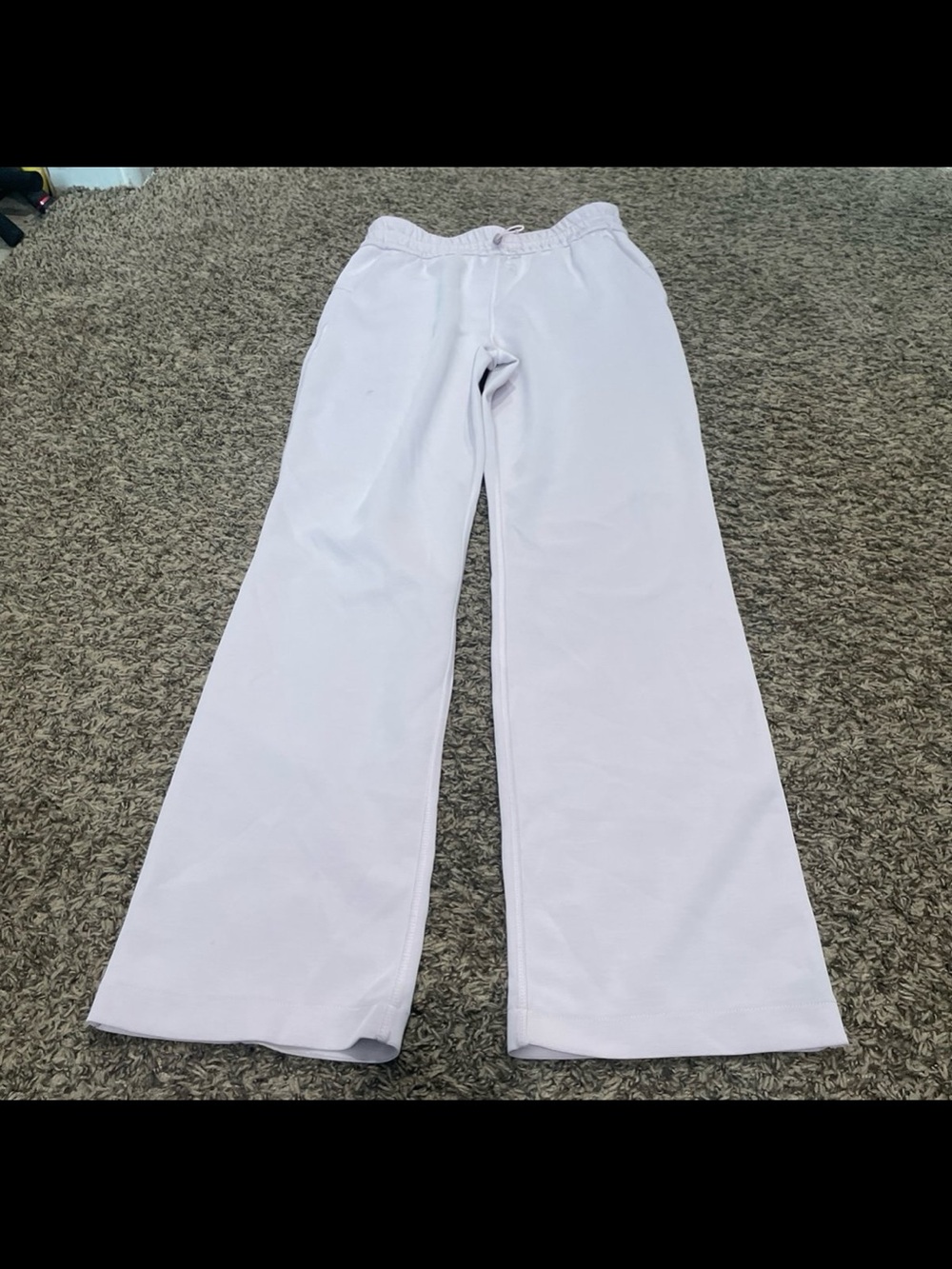 Lululemon Athletica light lavender color, track pants size 6